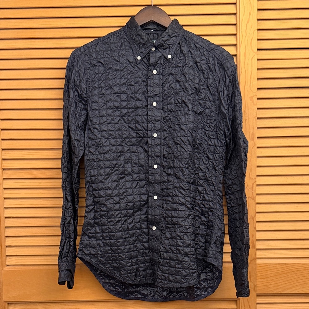 Gitman Brothers Navy Casual Button Down Shirt